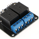 Max 2-Way High Current Relay Module Compatible With AC250V DC30V 10A