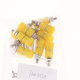 Max 10 pieces 4mm Banana Plug Socket Jack Banana Binding Post Connector Terminal  yellow