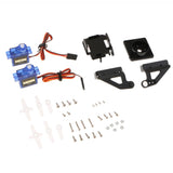 Max 2Pcs Servo Motor Camera Anti-Vibration Mount Platform Bracket Airplane