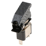 Max Maxb 12V 20A LED Light Toggle Switch With Cover For Racing Car Truck Dash blue light