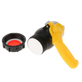 Max Maxb IBC Tote Tank Drain Adapter Garden Hose Ball Value 62mm to 2"