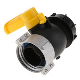 Max Maxb IBC Tote Tank Drain Adapter Garden Hose Ball Value 62mm to 2"