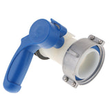 Max Maxb IBC Water Tank Camlock Adaptor Ball Valve Acid Alkali Resistant Value 75mm