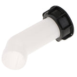 Max Maxb IBC Water Tank Nozzle Tap Cap Valve Ton Barrel Joint PE Material Ball valve elbow plus cover