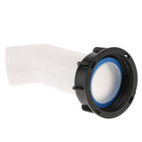 Max Maxb IBC Water Tank Nozzle Tap Cap Valve Ton Barrel Joint PE Material Ball valve elbow plus cover