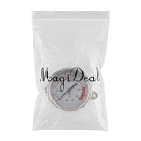 Max Maxb 1/4" NPT Side Mount 2.16"Face Compressor Compressed Air Pressure Gauge 0.6MPA