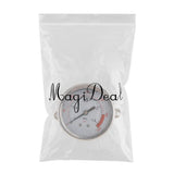 Max Maxb 1/4" NPT Side Mount 2.16"Face Compressor Compressed Air Pressure Gauge 1.6MPA