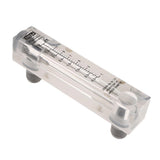 Max LZM-15 Panel Mount Type Acrylic Flowmeter Water Flow Meter 0.3-3GPM