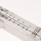 Max LZM-15 Panel Mount Type Acrylic Flowmeter Water Flow Meter 0.3-3GPM