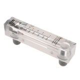 Max LZM-15 Panel Mount Type Acrylic Flowmeter Water Flow Meter 0.3-3GPM