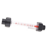 Max Water Liquid Flow Measuring Tube Rotameter Flowmeter ABS 10-100L/H