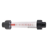 Max Water Liquid Flow Measuring Tube Rotameter Flowmeter ABS 10-100L/H