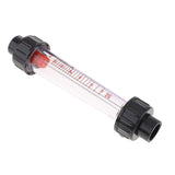 Max Water Liquid Flow Measuring Tube Rotameter Flowmeter ABS 10-100L/H