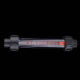 Max Water Liquid Flow Measuring Tube Rotameter Flowmeter ABS 10-100L/H