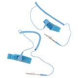 Max 2pc Anti-Static Wristband ESD Grounding Wrist Strap Prevents Static Build Up