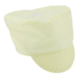 Max Anti-static Workshop Peak Cap Hat For Anti-static Clothing Yellow