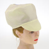 Max Anti-static Workshop Peak Cap Hat For Anti-static Clothing Yellow