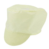 Max Anti-static Workshop Peak Cap Hat For Anti-static Clothing Yellow