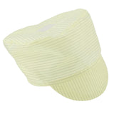 Max Anti-static Workshop Peak Cap Hat For Anti-static Clothing Yellow