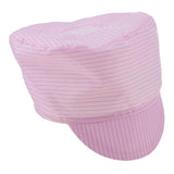 Max Anti-static Workshop Peak Cap Hat For Anti-static Clothing Pink