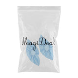 Max Reusable Washable Dust-free Anti-static Workshop  Shoe Boot Foot Cover- Blue