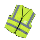 Max Multi-Pocket Reflective Vest Construction Fluorescent Safety Clothing Green