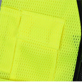 Max Multi-Pocket Reflective Vest Construction Fluorescent Safety Clothing Green