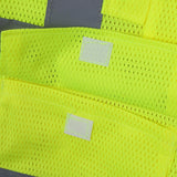 Max Multi-Pocket Reflective Vest Construction Fluorescent Safety Clothing Green