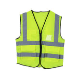 Max Multi-Pocket Reflective Vest Construction Fluorescent Safety Clothing Green