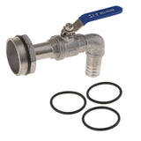 Max Ton Barrel Outlet Oil Mouth/Faucet 90 Degree 20mm Male Threaded  25.5MM