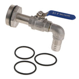 Max Ton Barrel Outlet Oil Mouth/Faucet 90 Degree 20mm Male Threaded  25.5MM