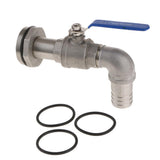 Max Ton Barrel Outlet Oil Mouth/Faucet 90 Degree 20mm Male Threaded  32MM