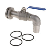 Max Ton Barrel Outlet Oil Mouth/Faucet 90 Degree 20mm Male Threaded  32MM