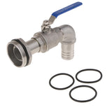 Max Ton Barrel Outlet Oil Mouth/Faucet 90 Degree 20mm Male Threaded  32MM