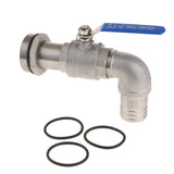 Max Ton Barrel Outlet Oil Mouth/Faucet 90 Degree 20mm Male Threaded  40.5MM