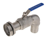 Max Ton Barrel Outlet Oil Mouth/Faucet 90 Degree 20mm Male Threaded  40.5MM
