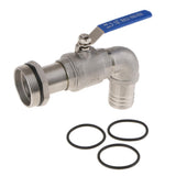 Max Ton Barrel Outlet Oil Mouth/Faucet 90 Degree 20mm Male Threaded  40.5MM