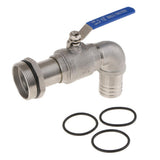 Max Ton Barrel Outlet Oil Mouth/Faucet 90 Degree 20mm Male Threaded  40.5MM