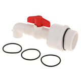 Max 90 Degree UPVC Ton Barrel Replacement Outlet Tap Faucet for Oil Water 25mm