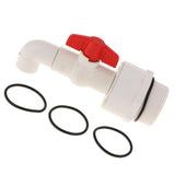 Max 90 Degree UPVC Ton Barrel Replacement Outlet Tap Faucet for Oil Water 25mm