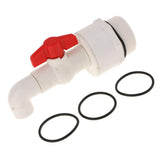 Max 90 Degree UPVC Ton Barrel Replacement Outlet Tap Faucet for Oil Water 25mm