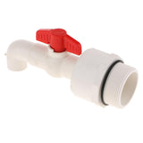 Max 90 Degree UPVC Ton Barrel Replacement Outlet Tap Faucet for Oil Water 25mm