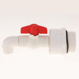 Max 90 Degree UPVC Ton Barrel Replacement Outlet Tap Faucet for Oil Water 25mm