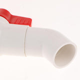 Max 45 Degree UPVC Ton Barrel Replacement Outlet Tap for Oil Water 32mm Outlet
