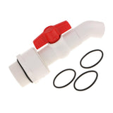 Max 45 Degree UPVC Ton Barrel Replacement Outlet Tap for Oil Water 32mm Outlet