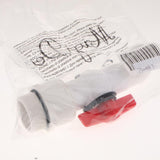 Max 45 Degree UPVC Ton Barrel Replacement Outlet Tap for Oil Water 40mm Outlet