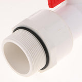 Max 45 Degree UPVC Ton Barrel Replacement Outlet Tap for Oil Water 40mm Outlet