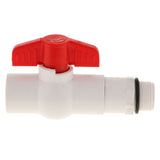 Max 25mm UPVC Ton Barrel Replacement Outlet Faucet Tap for Oil Water Straight