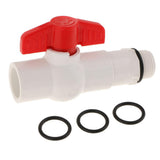 Max 25mm UPVC Ton Barrel Replacement Outlet Faucet Tap for Oil Water Straight