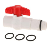 Max 25mm UPVC Ton Barrel Replacement Outlet Faucet Tap for Oil Water Straight